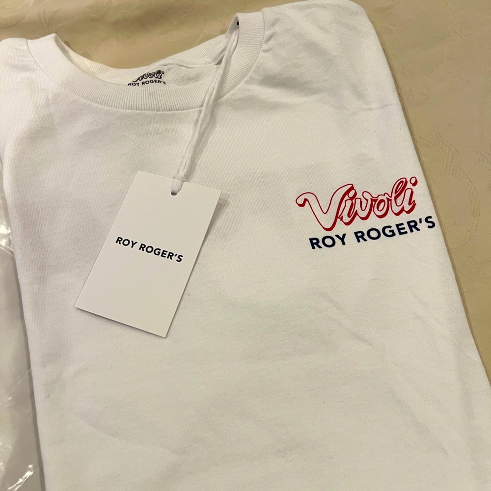 Iconic Roy Roger's Vivoli Affogato T-shirt, Size S.